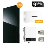 EcoKit solaire haut de gamme 9 kWc complet  avec batterie 10 Kw 